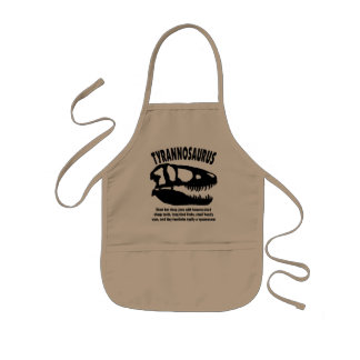 TYRANNOSAURS Apron Kinder Schort