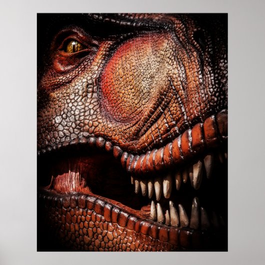 Tyrannosaurus Dinosaur Poster (Voorkant)