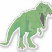 Tyrannosaurus Dinosaur Sticker (Voorkant)