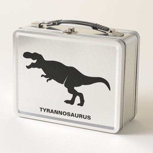 Tyrannosaurus dinosaurus silhouet (Voorkant)