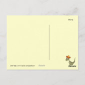 Tyrannosaurus Mex Briefkaart (Achterkant)