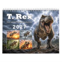 Tyrannosaurus Rex – 2027 Muurkalender