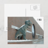 Tyrannosaurus Rex Briefkaart (Voorkant / Achterkant)