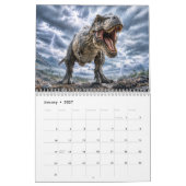 Tyrannosaurus Rex – Calendrier mural (Jan 2027)
