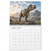 Tyrannosaurus Rex – Calendrier mural (Feb 2027)