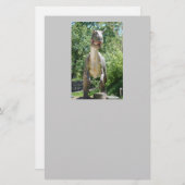 Tyrannosaurus Rex Dinosaur Briefpapier (Voorkant / Achterkant)