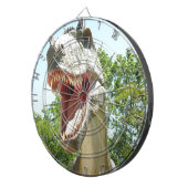 Tyrannosaurus Rex dinosaur Dartbord (Voorkant Rechts)