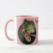 Tyrannosaurus Rex Dinosaur Mug (Gauche)