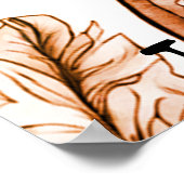 Tyrannosaurus Rex Dinosaur on Bedroom Wall Poster (Coin)