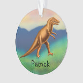 Tyrannosaurus Rex Dinosaur Ornament (voorkant)