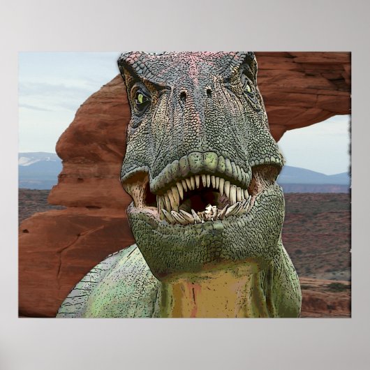 Tyrannosaurus Rex Dinosaur POSTER (Devant)