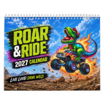Tyrannosaurus Rex Dinosaurus & Monster Truck 2027