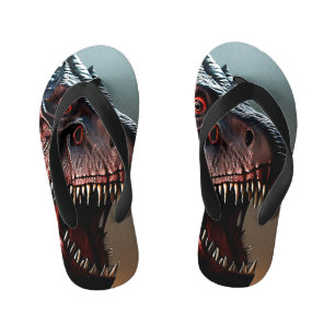 Tyrannosaurus Rex Face d'horreur, tongs