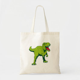 Tyrannosaurus rex gestileerde canvas tas