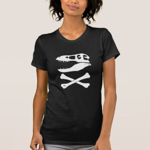 Tyrannosaurus rex Jolly Roger T-shirt