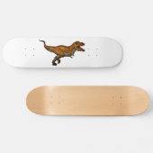 Tyrannosaurus Rex met T-Rex Skateboard (Horizontaal)