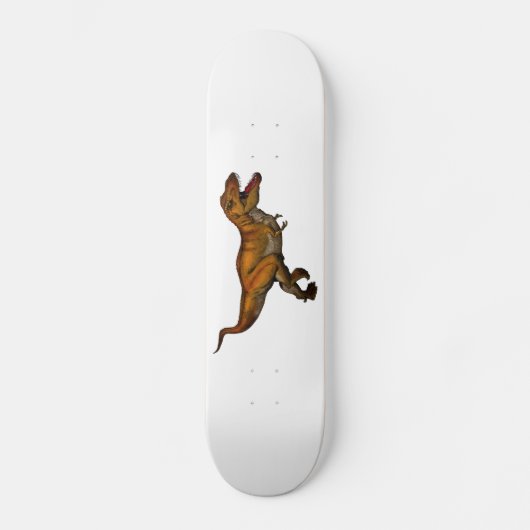 Tyrannosaurus Rex met T-Rex Skateboard (Voorkant)
