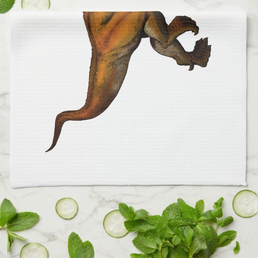 Tyrannosaurus Rex met T-Rex Theedoek (Gevouwen)