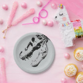 Tyrannosaurus rex papieren bordje (Feest)