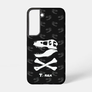 Tyrannosaurus rex Skull en Crossbones Samsung Galaxy Hoesje