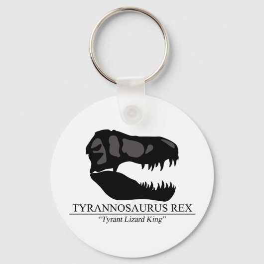 Tyrannosaurus Rex Skull Sleutelhanger (Voorkant)