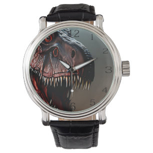Tyrannosaurus Rex Visage d'horreur, Montre Homme
