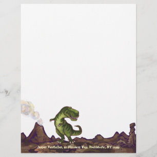 Tyrannosaurus Rex Writing Stuff
