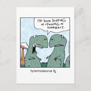 Tyrannosaurus Rx Briefkaart