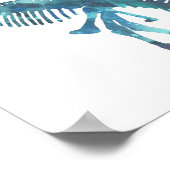 Tyrannosaurus skeleton poster (Hoek)