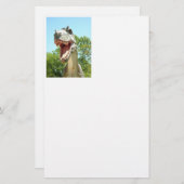 Tyrannosaurus T-Rex Dinosaur Briefpapier (Voorkant / Achterkant)
