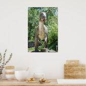 Tyrannosaurus T-Rex Dinosaur Poster (Keuken)