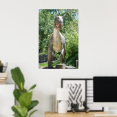 Tyrannosaurus T-Rex Dinosaur Poster (Thuiskantoor)