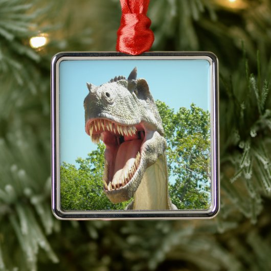 Tyrannosaurus T Rex Metalen Ornament (Boom)