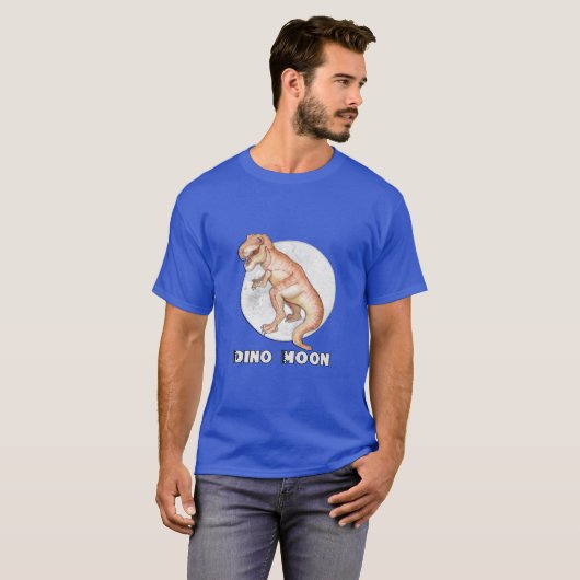 Tyrannosaurus (T-Rex) T-shirt d'art Dinosaur (Devant entier)