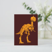Tyrannosaurus trickbehandelus briefkaart (Staand voorkant)