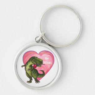Tyrannosaurus Valentijnsdag Sleutelhanger