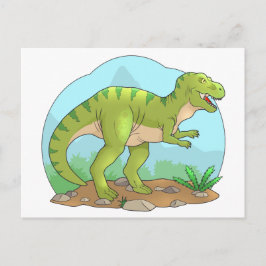 tyrannosaurussen briefkaart