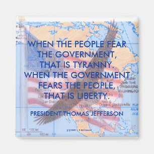 TYRANNY VS. LIBERTY MAGNEET