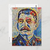 Tyrant-serie #2: Nightmare Stalin Briefkaart (Voorkant / Achterkant)