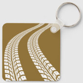 Tyre Tracks Sleutelhanger (Achterkant)
