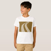 Tyre Tracks T-shirt (Voorkant volledig)
