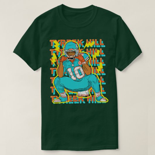 Tyreek Hill TShirt 8 (Design devant)