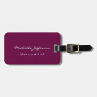 Tyrian Paarse Make-up Artist Unique