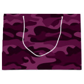 Tyrian Paarse Monocolor Camo Groot Cadeauzakje (Voorkant)