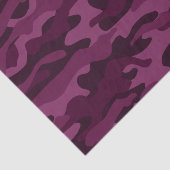 Tyrian Paarse Monocolor Camo Tissuepapier (Detail)