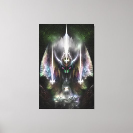 Tyrinan The Horikin God of War Canvas print (Voorkant)