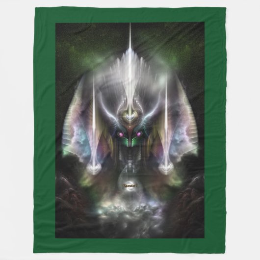 Tyrinan The Horikin God of War Fleece Blanket (Voorkant)