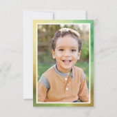 Tyronasaurus Rex Dinosaur Merci d'anniversaire Pho (Dos)