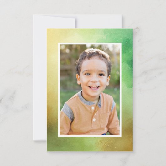 Tyronasaurus Rex Dinosaur Merci d'anniversaire Pho (Dos)