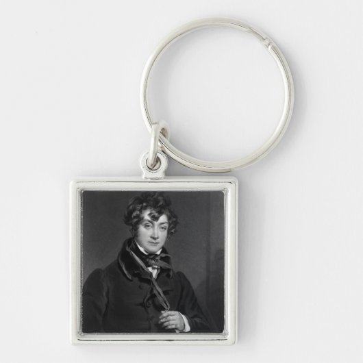 Tyrone Power, gegraveerd door James Sands, c.1833 Sleutelhanger (Voorkant)